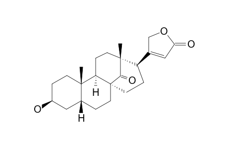 (8R)-3-BETA-HYDROXY-14-OXO-15-(14->8)-ABEO-5-BETA-CARD-20(22)-ENOLIDE