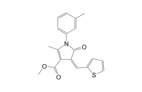 1H-pyrrole-3-carboxylic acid, 4,5-dihydro-2-methyl-1-(3-methylphenyl)-5-oxo-4-(2-thienylmethylene)-, methyl ester, (4Z)-