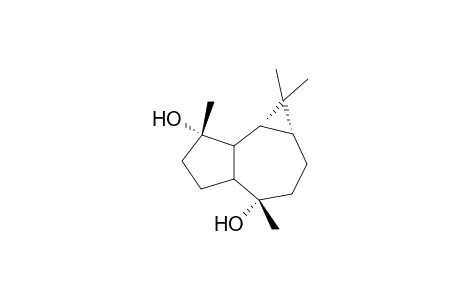 (+-)-Alloaromadendran2-4.alpha.,10.alpha.-diol