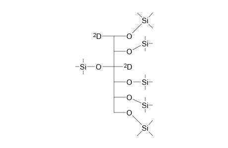 Hexit-1,3-D2, hexakis-O-(trimethylsilyl)-