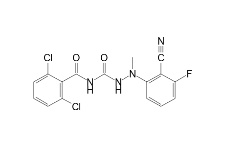 1-(2-cyano-3-fluorophenyl)-4-(2,6-dichlorobenzoyl)-1-methylsemicarbazide