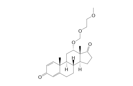 12-ALPHA-METHOXYETHOXYANDROSTA-1,4-DIENE-3,17-DIONE