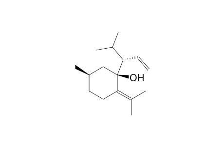 (1S,5R)-1-[(1R)-1-isopropylallyl]-2-isopropylidene-5-methyl-cyclohexanol