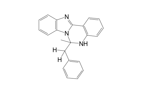 6-benzyl-5,6-dihydro-6-methylbenzimidazo[1,2-c]quinazoline