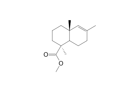 1,2,3,4,4a,7,8,8a - octahydro - 1.alpha.,4a.beta.,6 - trimethyl - naphthalene - 1.beta. - carboxylic acid methyl ester (configuration at C1 is [S])