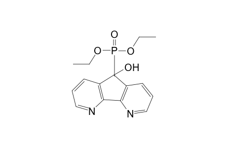 (5-hydroxy-5H-cyclopenta[2,1-b.3,4-b']dipyridin-5-yl)phosphonic acid, diethyl ester