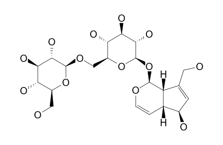 ACUBIGENIN-1-O-BETA-GENTIOBIOSIDE;6'-O-GLUCOPYRANOSYLAUCUBIN