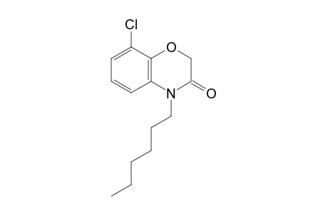 8-Chloro-4-hexyl-2H-1,4-benzoxazin-3(4H)-one