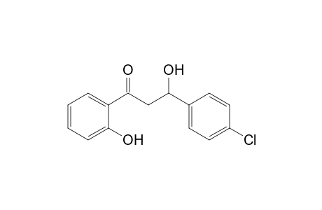 3-(4-CHLOROPHENYL)-3-HYDROXY-1-(2-HYDROXYPHENYL)-PROPAN-1-ONE