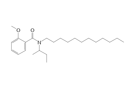 Benzamide, 2-methoxy-N-(2-butyl)-N-dodecyl-