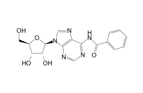 N-(9-((2R,3R,4S,5R)-3,4-dihydroxy-5-(hydroxymethyl)tetrahydrofuran-2-yl)-9H-purin-6-yl)benzamide