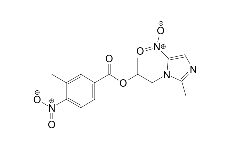 1-(2'-Methyl-5'-nitro-1'H-imidazol-1'-yl)propan-2-yl-3"-methyl-4"-nitrobenzoate