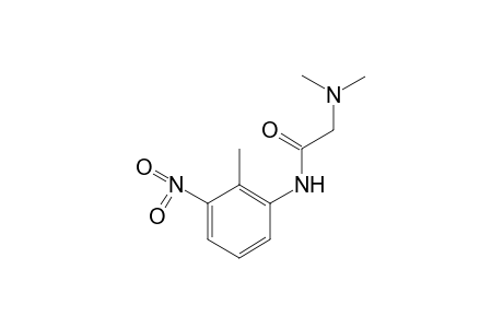 2-(dimethylamino)-3'-nitro-o-acetotoluidide