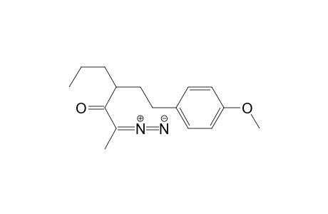 2-Diazo-6-(4-methoxyphenyl)-4-propyl-3-hexanone