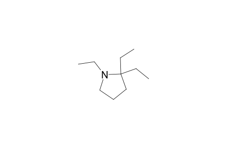Pyrrolidine, 1,2,2-triethyl-