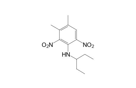 PENDIMETHALIN;N-(1-ETHYLPROPYL)-3,4-DIMETHYL-2,6-DINITROBENZENAMINE