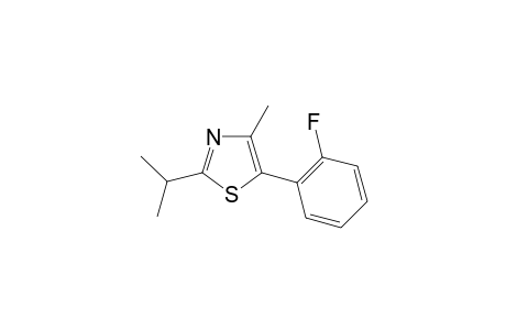 5-(2-Fluorophenyl)-2-isopropyl-4-methylthiazole