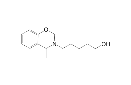5-(4-Methyl-2,4-dihydro-1,3-benzoxazin-3-yl)-1-pentanol