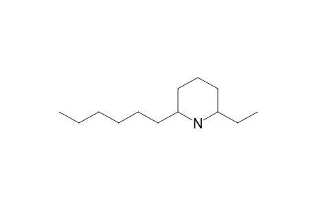 2-Hexyl-6-ethylpiperidine