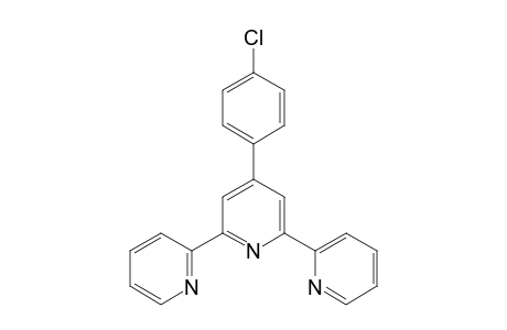 4'-(p-chlorophenyl)-2,2'.6',2''-terpyridine