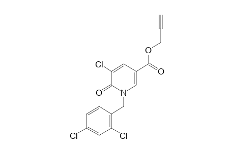 5-CHLORO-1-(2,4-DICHLOROBENZYL)-1,6-DIHYDRO-6-OXONICOTINIC ACID, 2-PROPYNYL ESTER