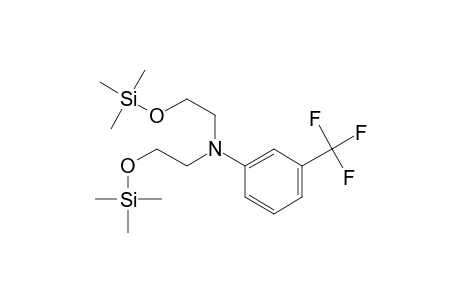 2,2'-(3-(Trifluoromethyl)phenylazanediyl)diethanol, 2tms