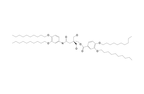 2-(3,4-Didecyloxybenzoylaminomethyl)-2-(3,4-didecyloxybenzoyloxymethyl)-1,3-propanediol