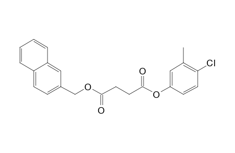 Succinic acid, 4-chloro-3-methylphenyl 2-naphthylmethyl ester