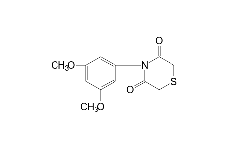 4-(3,5-dimethoxyphenyl)-3,5-thiomorpholinedione