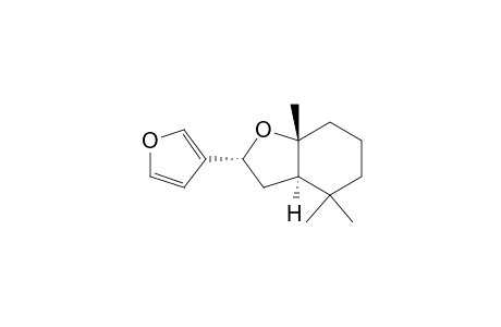 Benzofuran, 2-(3-furanyl)octahydro-4,4,7a-trimethyl-, (2.alpha.,3a.alpha.,7a.beta.)-(.+-.)-