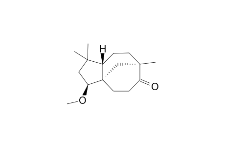 2.beta.-Methoxy-Clovan-9-one