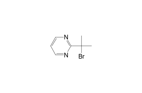Pyrimidine, 2-(1-bromo-1-methylethyl)-