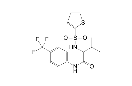 3-methyl-2-[(2-thienylsulfonyl)amino]-N-[4-(trifluoromethyl)phenyl]butanamide