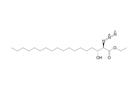 Ethyl (2R,3R)-2-azido-3-hydroxyoctadecanoate