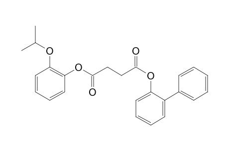 Succinic acid, 2-isopropoxyphenyl 2-biphenyl ester