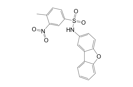 N-Dibenzofuran-2-yl-4-methyl-3-nitro-benzenesulfonamide