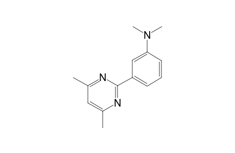 3-(4,6-dimethylpyrimidin-2-yl)-N,N-dimethylaniline