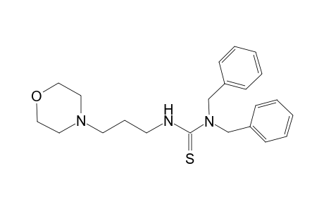 N,N-dibenzyl-N'-[3-(4-morpholinyl)propyl]thiourea