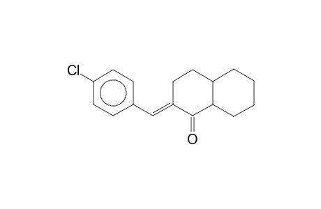 1(2H)-Naphthalenone, 2-[(4-chlorophenyl)methylene]octahydro-