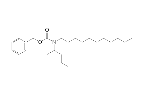 Carbonic acid, monoamide, N-(2-pentyl)-N-undecyl-, benzyl ester