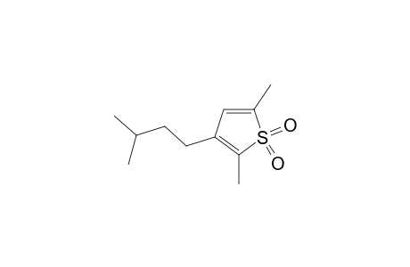 3-(3-Methylbutyl)-2,5-dimethyl-thiophene-1,1-dioxide