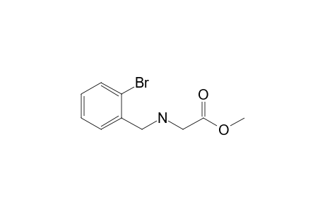 2-[(2-Bromobenzyl)amino]acetic acid methyl ester