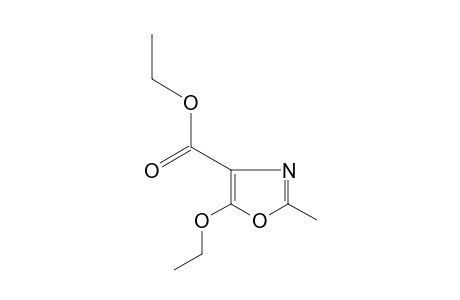 5-ethoxy-2-methyl-4-oxazolecarboxylic acid, ethyl ester