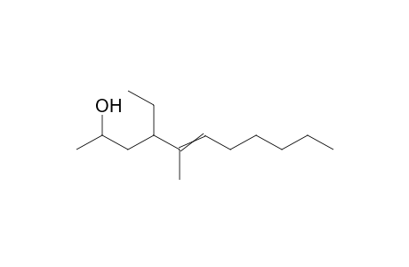 4-ethyl-5-methyl undecyl-5-en-2-alcohol