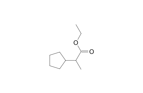 2-Cyclopentylpropanoic acid ethyl ester