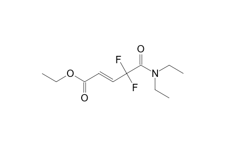 TRANS-ETHYL-4-(DIETHYLCARBAMOYL)-4,4-DIFLUOROBUT-2-ENOATE