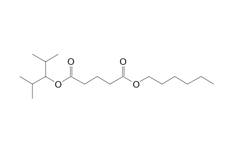 Glutaric acid, 2,4-dimethylpent-3-yl hexyl ester