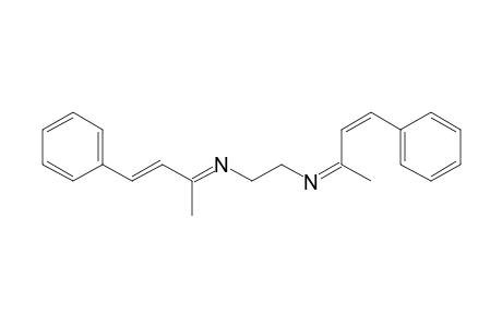 1,2-Ethanediamine, N,N'-bis(1-methyl-3-phenyl-2-propenylidene)-