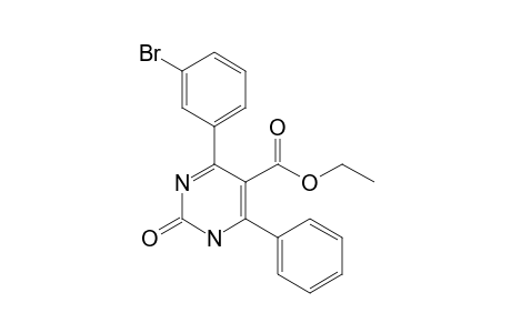 Ethyl 4-(3-bromophenyl)-1,2-dihydro-2-oxo-6-phenylpyrimidine-5-carboxylate