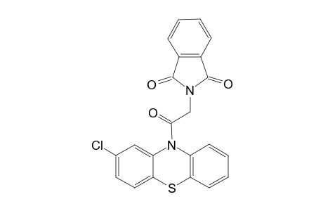 2-[2-(2-Chloro-10H-phenothizin-10-yl)-2-oxoethyl]-1hisoindole-1,3(2H)-dione